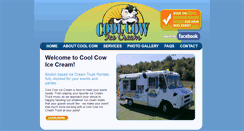 Desktop Screenshot of coolcowicecream.com